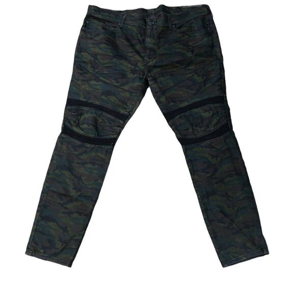 Rare true religion jeans size 44 ROCCO relaxed skinny camo - Picture 3 of 16